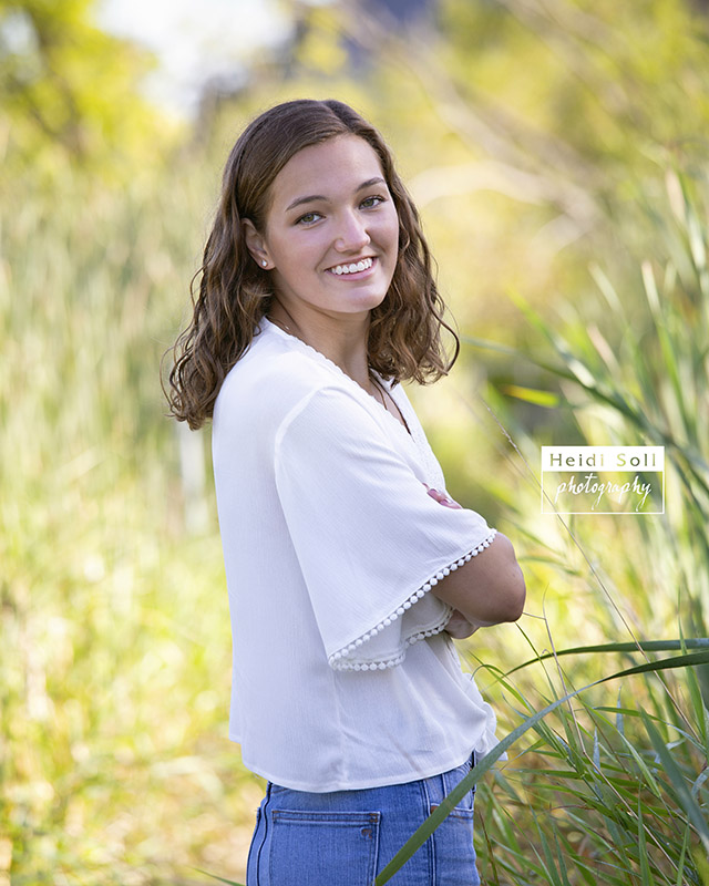 Fresh And Natural Senior Portraits St Paul MN Heidisollphoto